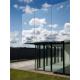 Reflective Glass Curtain Wall Facade For Energy Efficient Buildings