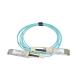 15M Aoc Fiber Cable Brocade, full duplex 100G AOC QSFP28 RoHS 6 compliant