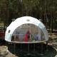 All Season Geo Dome Yurt Double-Coated PVC Fabric Turist Attraction Shelter