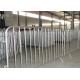 hot dipped galvanized fence panel temporary crowd control barrier