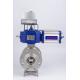 Abrasion Resistant V Notch Ball Valve For Automatic Process Industry