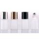 5ml Frosted Portable Stainless Steel Roller Bottles XFRB-05 With Black Caps