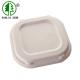 12 Oz Cups Unbleached Bagasse Cup Lids Disposable Individually Wrapped Coffee FDA
