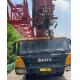 50t Air Conditioned Used Sany Truck Crane QY50C With Max Speed 83km/H