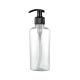 Disinfectant 250ml Plastic PET Bottle with Liquid Sprayer and Customized Pump