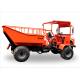 Light Duty Farm Dump Truck Four Wheel Drive For Agriculture With Air Brake