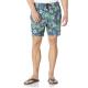 Quick Dry Polyester Men'S 7 Inch Inseam Swim Shorts Trunks With Pockets