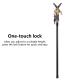 Monopod Black Hunting Shooting Stick For Outdoor Activities Photography