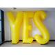 Outdoor 	Inflatable Advertising Products 3d Oxford Cloth Giant Inflatable Letters Logo