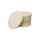 White Brown Unfolded Round Circles Coffee Filters Paper For Percolators