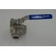 3 way ball valve with mounting padss 304,ss316 size:1/4-2 ss304,ss316