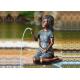 Littele Girl Water Fountain Spitters With Pump