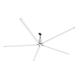Anti Fall  Gearbox Industrial Ceiling Fans With Inverter 380V Magnesium Aluminum Blades