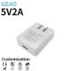 5V 2A USB Wall Charger Fastest For Iphone / Android Devices
