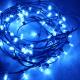 Waterproof 100m 1000led Connectable string light 12v belt clip garland strings blue emit christmas tree decoration