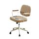 Brown Finish Home Study PC Chair for Children's Comfortable and Ergonomic Sitting