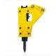 Right Angle Triangle Excavator Rock Hammer For 3 Ton Mini Excavator