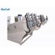 180kg/H Sludge Filter Press Machine Stainless Steel 304 Wastewater Screw Press