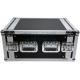 6U Space DJ 19 Flight Rack Case With 38 Plywood For Durability