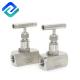 648C Manual Stainless Two Way Needle Valve 6.35mm High Pressure