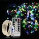 USB LED String Lights Colorful New Year Garland Copper Wire String Fairy Light for Indoor Outdoor Wedding Christmas Deco