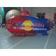 0.18mm PVC Inflatable Helium Zeppelin / Blimp Balloon For Anniversary Event