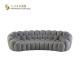 Comfortable Fabric Upholstered Sofa Italian 2.4m Length Luxury Hotel Furniture