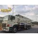 Refurbished Used ZOOMLION Concrete Pump Truck 140 cubic per hour