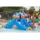 Funny Kids Water Park Playground Slides