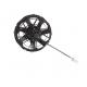 Stainless DC24V 3400rpm Car Condenser Fan