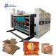 Automatic Feeding Carton Box Printer Die Cutter Slotter Of Water Ink For Taco Box Making