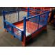 Foldable Brick Pallet Lifting Cage Stillages And Cages For Transportation