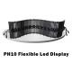 Stage Show PH10 Flexible Led Display Soft Modules 65536 Grey Scale