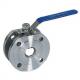 Full Bore Flanged 1000 WOG Ball Valve PN16 1 Piece Wafer Type
