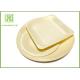 Round Shape 9'' Disposable Wooden Plates For Wedding Party 100pcs / Bag