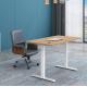 Write Table Modern Office Desk with Custom Wooden Grain and Electric Height Adjustment
