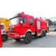 Dongfeng AWD 6x6 Off Road Fire Fighting Truck With Frame Structure Type