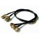Flexible Camera TV Coaxial Cable ,  RG174 Coax Cable With Custom Length