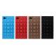YH-002 Chocolate Silicone Cover Iphone Protective Cases For Anti-bump Protection