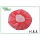 Waterproof Handmade PE Disposable Head Cap With Elastic Band