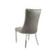 Kitchen Fabric Upholstered Dining Chair Abrasion Resistant Durable
