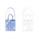 Clear Mesh PVC Tote Bag Waterproof With Long Strap For Ladies Cross Body