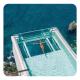 Customized Clear Acrylic Sheet Swimming Pool in Transparent Color for Large Size