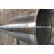 Oil And Gas Industry Johnson V Wire Wrapped Well Screen Pipe Profile SS304 304L 316 316L 321 Q195 Q235