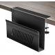 Desk Storage 2 Tier Side Organizer with Magnetic Pen Holder Metal Under Desk Laptop Holder