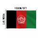 CMYK Color 3x5 Custom Flag 100% Polyester Afghanistan International Flag