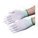 Dust Proof Knit Coated Cleanroom Nylon Gloves Polyester Work Hand Gloves