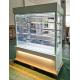 Bakery Shop Glass Chiller Cake Showcase Ultra Clear Glass 4 Shelves