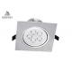 7W 10W LED Recessed Ceiling Lights Fixtures , LED Recessed Can Lights With Spray Paint