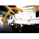 Durable Lifting Knuckle Boom crane truck mounted 7.5m Max Lifting Height